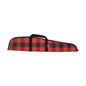 Allen Company Lakewood Heritage Rifle and Shotgun Gun Case, Universal, Red, 46 and 52 inches, Lockable with Thick Padding, Buffalo Plaid, Made in The USA