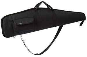 41 Inch Rifle Case Soft Shotgun Bag with Adjustable Shoulder for Scoped Rifles Black