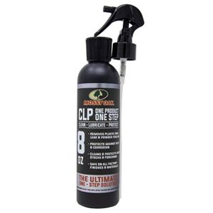 Mossy Oak Gun Oil | All-in-One | Cleaner, Lubricant, & Protectant [CLP] | One-Step Gun Cleaner and Gun Oil Lubricant | 8oz. Bottle of CLP Gun Cleaner and Lubricant (8 oz. Bottle (Trigger Sprayer))
