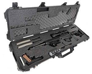 Case Club Precision Rifle Pre-Cut Waterproof Case with Accessory Box & Silica Gel to Help Prevent Gun Rust (Gen 2)